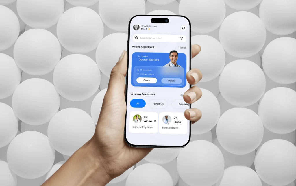 HealthCare App UI